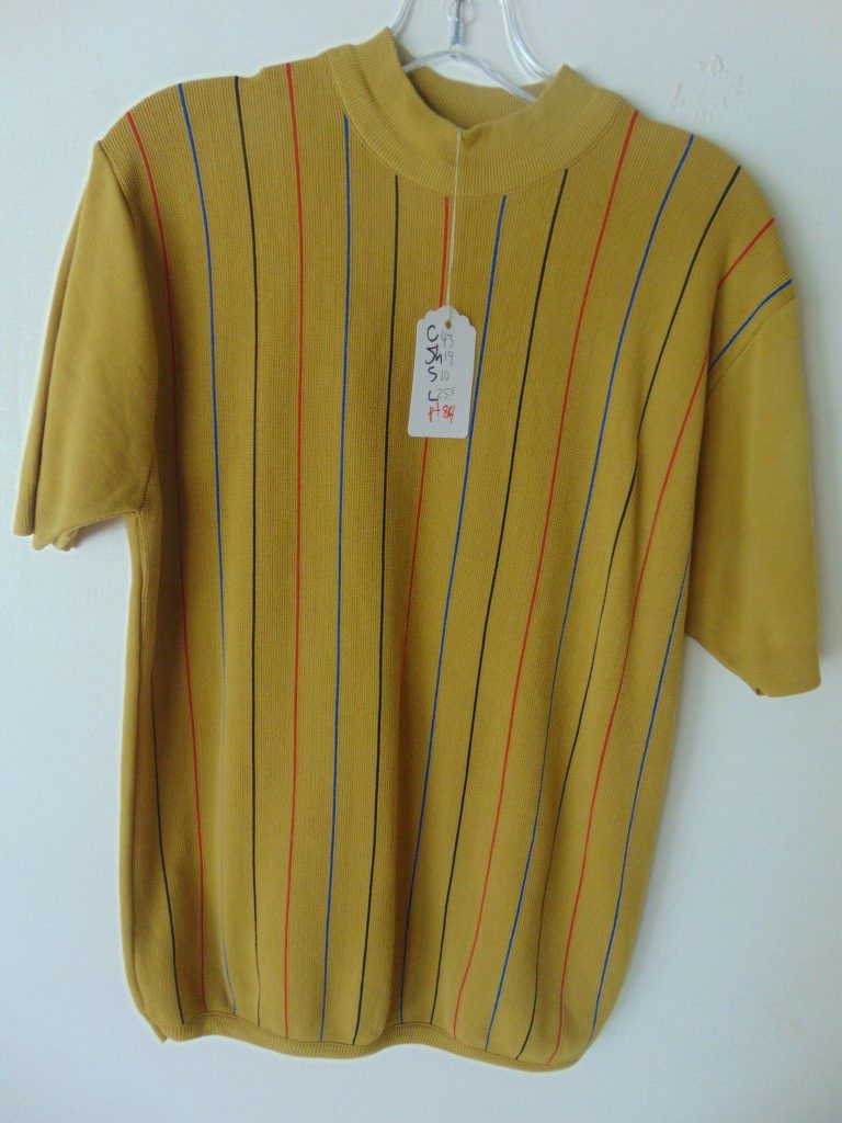 pt84 1960’s Sears Crew cut Vintage Shirt MOD Yellow M $30 | Mens ...