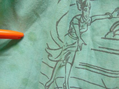 qa113		Vintage Woman's Kitchen Apron	$20 - Image 2