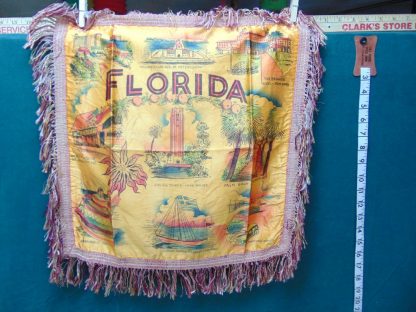 qa150		Vintage Florida Souvenir Throw Pillow Case	$30