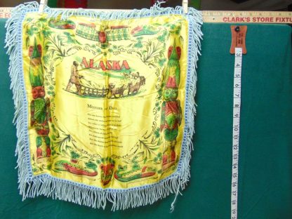 qa152		Vintage Alaska Souvenir Throw Pillow Case	$30