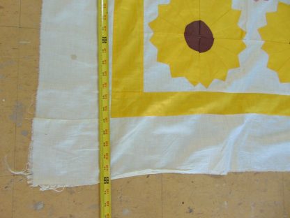 qa180		The front for Sunflower Applique Quilt	$40 - Image 2