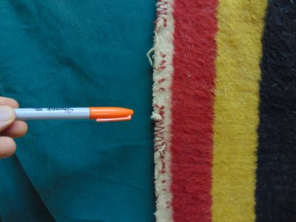 qa205		Vintage Wool hand loomed Horse Blanket	$100 - Image 2