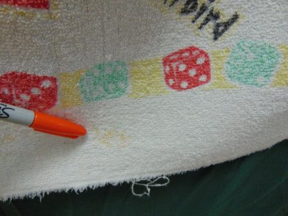qa6	1960-70's	 Vintage Las Vegas Souvenir Beach Towel 	$30 - Image 3