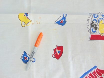 qb28	1950-60's	 Square Vintage Tablecloth	$30 - Image 3