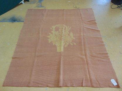 qd20	1930's-1950's	Vintage Wool Two sided Rail Carriage car  Blanket	$80