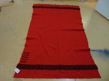 qd28	1930's-1950's	Vintage Wool Hudson Bay Style  Blanket	$50