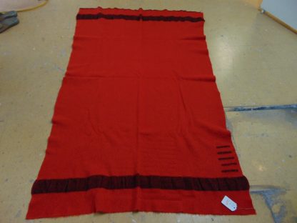 qd28	1930's-1950's	Vintage Wool Hudson Bay Style  Blanket	$50 - Image 3