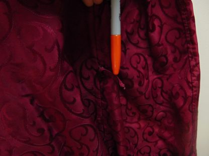 r1	1940's	Rayon Red full Large vintage Robe	$80 - Image 4