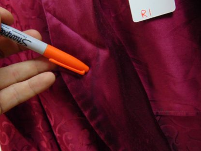 r1	1940's	Rayon Red full Large vintage Robe	$80 - Image 3