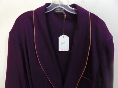 r27	1920-40's	"Guaranteed ALL Wool" Wool  full Medium/Large vintage Robe	$80 - Image 4