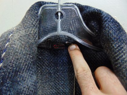 r37	1920-40's 	Vintage Wool Brillant rope details full Large Robe	$80 - Image 2