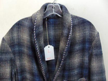 r37	1920-40's 	Vintage Wool Brillant rope details full Large Robe	$80 - Image 5