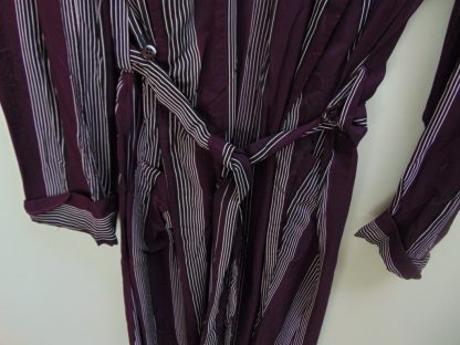 r5	1940's	Vintage Rayon  Purple full  Medium/Large Robe 	$80 - Image 4