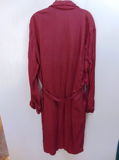 r7	1940's	Vintage Rayon Red full Medium/Large Robe	$80 - Image 3