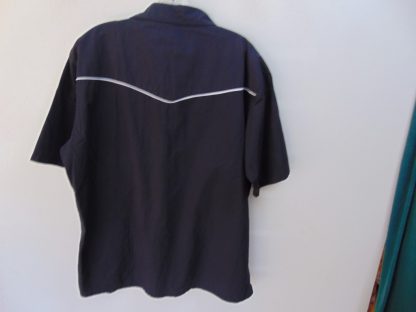 re34		Dragonfly Black Western Vintage Inspired Rockabilly poly/cotton shirt  chest 49  inches	$60 - Image 3