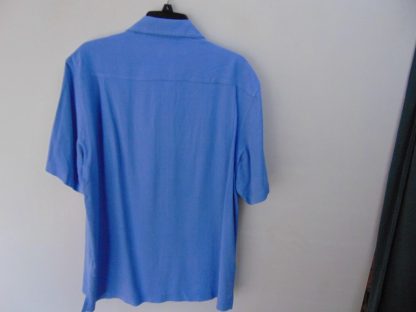 re85		Nat Nast Panel Vintage Inspired Rockabilly 100% SILK shirt chest 45 inches 	$60 - Image 3