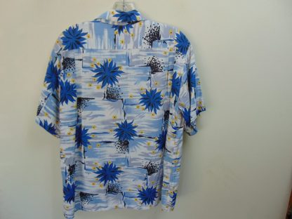 s45h24	1940-50's	 Lovely in the sea RAYON vintage Hawaiian shirt Chest size 46 inches 	$250 - Image 4