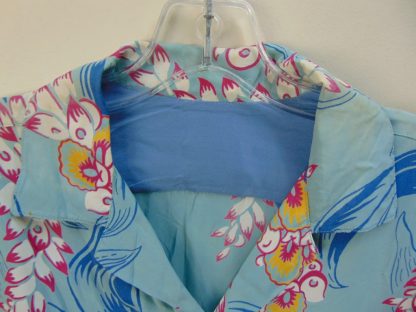 s45h25	1950's	Ginger RAYON vintage Hawaiian shirt Chest size 40 inches 	$150 - Image 2