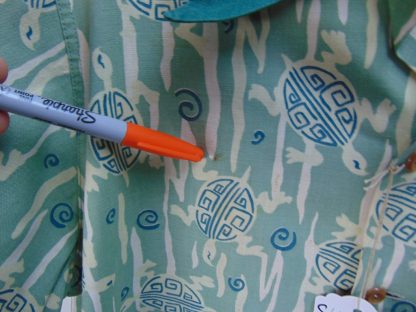 s45h3	1940-50's	 Turtles Catalina cotton vintage Hawaiian swim set Chest size 47 inches 	$300 - Image 4