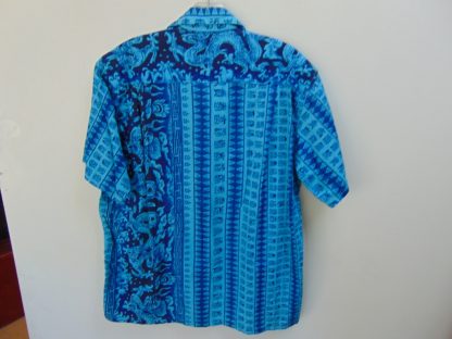 s45h78	1950's	Asian Dragon cotton vintage Hawaiian shirt Chest size 46 inches 	$120 - Image 3