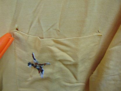 s45s104	1950's	Super Duck (awesome buttons) RAYON gab vintage shirt Chest size 44  inches 	$90 - Image 2