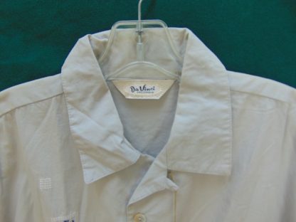 s45s20	1950's	Da Vinci Chest embroidery cotton vintage shirt jac Chest size 52  inches 	$100 - Image 2