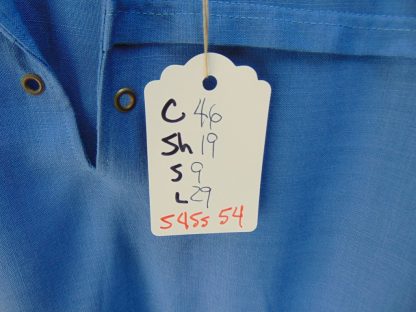 s45s54	1950's	Blue Pullover RAYON gab vintage shirt Chest size 46  inches 	$80 - Image 4