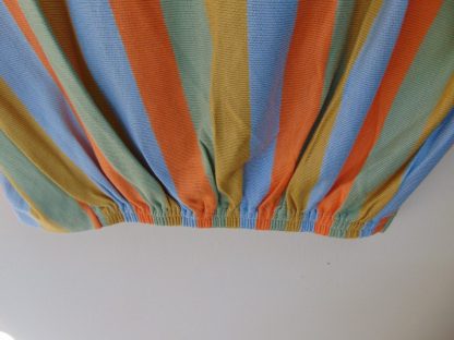 s45s68	1950-60's	 Way too cool strips cotton vintage shirt Chest size 45  inches 	$80 - Image 4