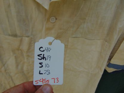 s45s73	1950's	Two tone cotton vintage shirt Chest size 48  inches 	$50 - Image 6