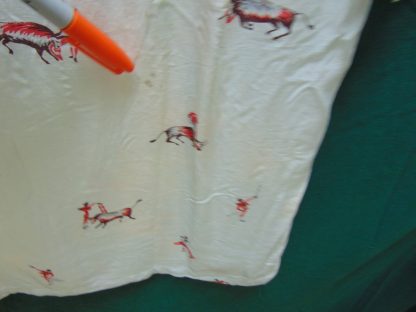 s45s87	1950's	Bull fighting RAYON vintage shirt Chest size 44  inches 	$200 - Image 2