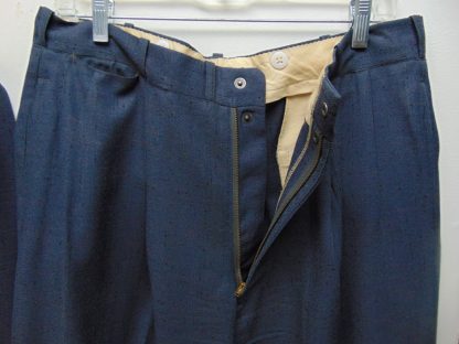 s4t11	1940-50's 	Vintage Gray and Pink Single Breasted Wool Gabardine heavy weight suit Chest size 46 inches	$400 - Image 4