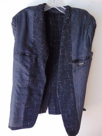 s5c34	1950's	Black n Pink Atomic heavy weight Vintage Sports Coat Chest 44 in.	$180 - Image 2