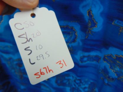 s67h31	1960's	Hawaiian Islands + Icons cotton vintage Hawaiian shirt Chest size 50 inches 	$30 - Image 4
