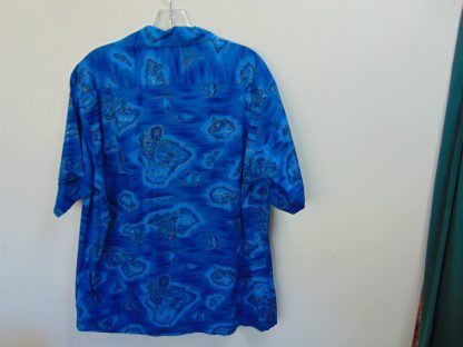 s67h31	1960's	Hawaiian Islands + Icons cotton vintage Hawaiian shirt Chest size 50 inches 	$30 - Image 3