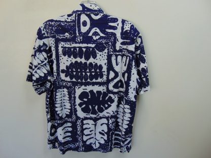 s67h50	1960's	Tapa cotton vintage Hawaiian shirt Chest size 46 inches 	$30 - Image 3