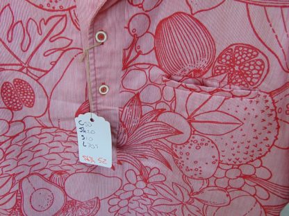 s67h52	1970's	Breadfruit Half button cotton vintage Hawaiian shirt Chest size 50 inches 	$40 - Image 4