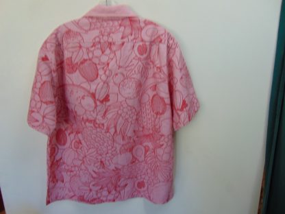 s67h52	1970's	Breadfruit Half button cotton vintage Hawaiian shirt Chest size 50 inches 	$40 - Image 3