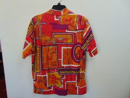 s67h57	1960's	Historic Waianae cotton vintage Hawaiian shirt Chest size 45 inches 	$100 - Image 3