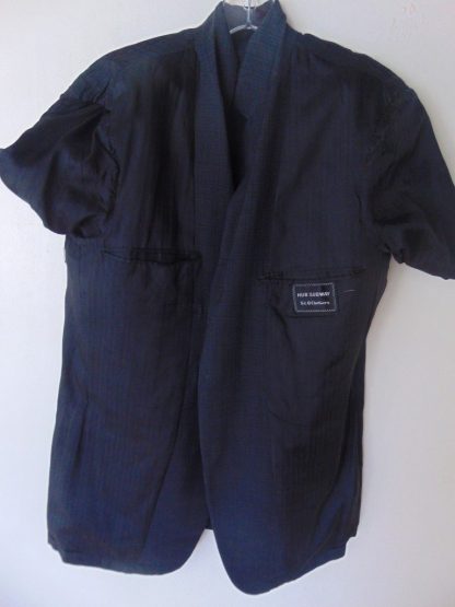 s6c1	1960's	Vintage Black lightweight Jacket Chest 42 in.	$50 - Image 4
