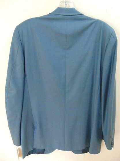 s6c20	1960's	Vintage Blue green Sharkskin mid weight Jacket Chest 44 in.	$50 - Image 3