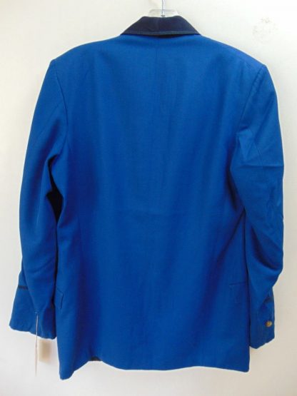s6c8	1960's	Blue Gabardine heavy weight School Band/Dinner Vintage Sports Coat Chest 41 in.	$40 - Image 3
