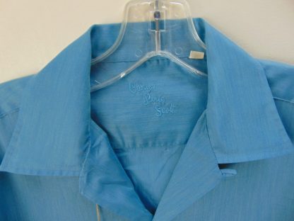 s6s102	1960's	Vintage Chest embroidery two pocket perma press Chest size 45  inches vintage shirt	$40 - Image 2