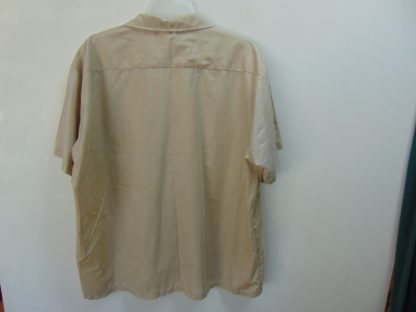 s6s5	1960's	Vintage Brown two pocket perma press Chest size 52  inches vintage shirt	$30 - Image 2
