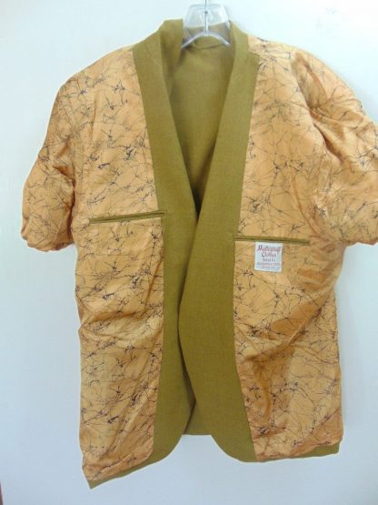 s7c17	1960-70's	 Vintage Gold light weight  Jazz Jacket Chest 44 in.	$50 - Image 4