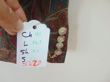 s7c20	modern	Polo Paisley light weight Jacket Chest 44 in.	$70 - Image 4