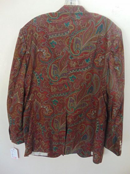 s7c20	modern	Polo Paisley light weight Jacket Chest 44 in.	$70 - Image 3