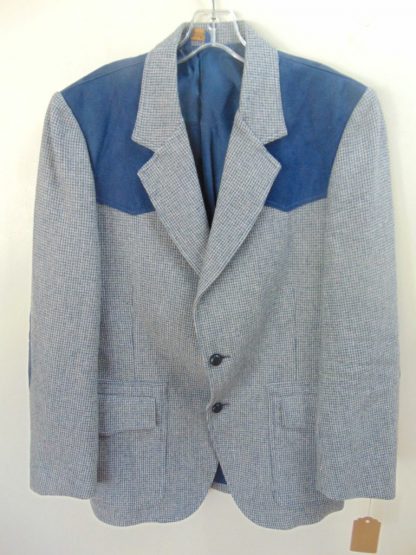 s7c31	Western Wool heavy weight Vintage Sports Coat Chest 44 in.	$50