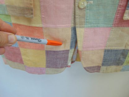 s7c6	1970's	Fun Summer Golf light weight Vintage Sports Coat Chest 42 in.	$50 - Image 3