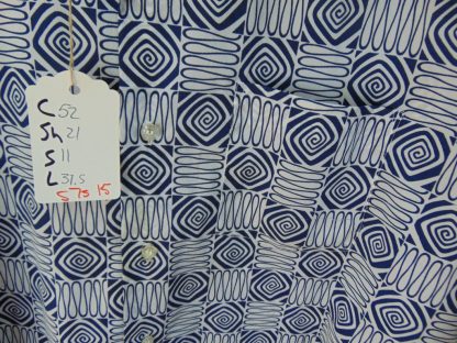 s7s15	1970's	Funky print crepe polyester Chest size 52  inches vintage shirt	$40 - Image 4