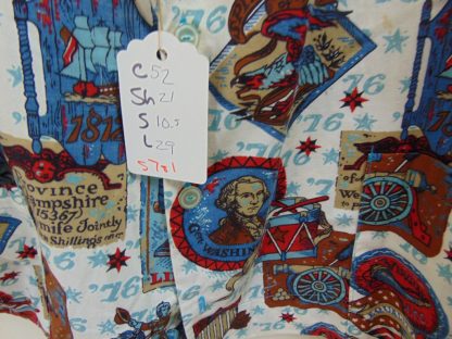 s7s1	1970's	Spirit of 1976 Cabana heavy cotton Chest size 52  inches vintage shirt 	$30 - Image 4